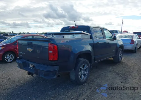 2019 Chevrolet Colorado Z71 из США, поврежденный, VIN 1GCGTDENXK1358205